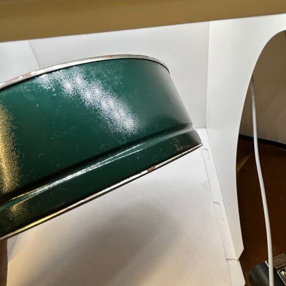 Vintage Terry Redlin 2010 Round Tin Heading Home Christmas Scene Log Cabin Tree - Picture 15 of 16